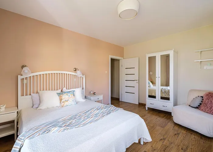 公寓 Bursztynowa Sopocka Przystan Z Wanna By Praia Apartments - 300 M Do Plazy Parking Ergo Arena 索波特