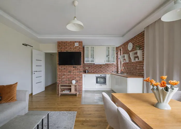 Апартаменты Bursztynowa Sopocka Przystan Z Wanna By - 300 M Do Plazy Parking Ergo Arena