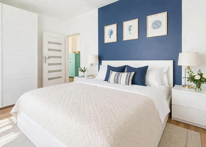 Lägenhet Bursztynowa Sopocka Przystan Z Wanna By - 300 M Do Plazy Parking Ergo Arena